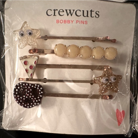 Crewcuts -Hair / bobby pins -set of 10- great as party favors for girls